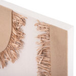 ΠΙΝΑΚΑΣ ΟΡΘΟΓΩΝΙΟΣ ΣΕΙΡΑ SANTORINI HM4533 MDF ΥΠΟΛΕΥΚΟ-ΚΑΦΕ-ΚΡΟΣΙΑ ΜΠΕΖ 60x4,5(πάχος)x80Υεκ - Image 5