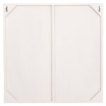 ΠΙΝΑΚΑΣ ΤΕΤΡΑΓΩΝΟΣ ΣΕΙΡΑ SANTORINI HM4507 MDF ΣΕ ΥΠΟΛΕΥΚΟ ΧΡΩΜΑ 80x4(πάχος)x80Υεκ. - Image 7