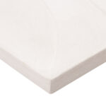 ΠΙΝΑΚΑΣ ΤΕΤΡΑΓΩΝΟΣ ΣΕΙΡΑ SANTORINI HM4508 MDF ΣΕ ΥΠΟΛΕΥΚΟ ΧΡΩΜΑ 80x4(πάχος)x80Υεκ. - Image 5