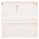 ΠΙΝΑΚΑΣ ΤΕΤΡΑΓΩΝΟΣ ΣΕΙΡΑ SANTORINI HM4516 MDF ΣΕ ΥΠΟΛΕΥΚΟ ΧΡΩΜΑ 80x4,5(πάχος)x80Υεκ. - Image 7