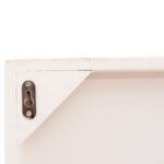 ΠΙΝΑΚΑΣ ΤΕΤΡΑΓΩΝΟΣ ΣΕΙΡΑ SANTORINI HM4516 MDF ΣΕ ΥΠΟΛΕΥΚΟ ΧΡΩΜΑ 80x4,5(πάχος)x80Υεκ. - Image 8