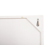 ΠΙΝΑΚΑΣ ΤΕΤΡΑΓΩΝΟΣ ΣΕΙΡΑ SANTORINI HM4519 MDF ΣΕ ΥΠΟΛΕΥΚΟ-ΚΑΦΕ ΧΡΩΜΑ 80x4(πάχος)x80Υεκ. - Image 7