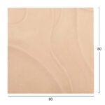 ΠΙΝΑΚΑΣ ΤΕΤΡΑΓΩΝΟΣ ΣΕΙΡΑ SANTORINI HM4520 MDF ΣΕ ΜΠΕΖ ΧΡΩΜΑ 80x4(πάχος)x80Υεκ. - Image 2