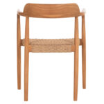 ΠΟΛΥΘΡΟΝΑ ΤΡΑΠΕΖΑΡΙΑΣ ROBBY HM18350 ΞΥΛΟ TEAK & ΣΧΟΙΝΙ VIRO ΦΥΣΙΚΟ 55x50x71Υεκ. - Image 6