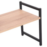 ΡΑΦΙ ΠΑΓΚΟΥ ΚΟΥΖΙΝΑΣ BECKO HM18219.03 ΜΕΛΑΜΙΝΗ ΣΟΝΑΜΑ-ΜΑΥΡΟ ΜΕΤΑΛΛΟ 54.5x35x41Υεκ. - Image 6