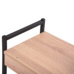 ΡΑΦΙ ΠΑΓΚΟΥ ΚΟΥΖΙΝΑΣ BECKO HM18219.03 ΜΕΛΑΜΙΝΗ ΣΟΝΑΜΑ-ΜΑΥΡΟ ΜΕΤΑΛΛΟ 54.5x35x41Υεκ. - Image 7