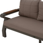 ΣΕΤ ΣΑΛΟΝΙ 4ΤΜΧ ΕΞΩΤΕΡΙΚΟΥ ΧΩΡΟΥ ΑΛΟΥΜΙΝΙΟΥ KAI ΜΑΣΙΦ ΞΥΛΟ ΙΡΟΚΟ HM5885.01 - Image 7