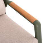 ΣΕΤ ΣΑΛΟΝΙ ΕΞ.ΧΩΡΟΥ 4ΤΜΧ ELARA HM6195.06 ΠΡΑΣΙΝΟ ΑΛΟΥΜΙΝΙΟ-ΜΠΕΖ OLEFIN-TEAK ΦΥΣΙΚΟ - Image 7