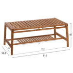 ΣΕΤ ΣΑΛΟΝΙ ΕΞΩΤ. ΧΩΡΟΥ 4TMX DOVER HM9624 ΑΝΑΚΥΚΛΩΜΕΝΟ ΤΕΑΚ- ΜΑΞΙΛΑΡΙΑ ΜΟΚΑ - Image 4