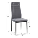 ΣΕΤ ΤΡΑΠΕΖΑΡΙΑΣ 5ΤΜΧ RAVEN HM21071.03 ΚΕΡΑΜΙΚΟ TOP ΛΕΥΚΟ ΜΑΡΜΑΡΟ--ΒΕΛΟΥΔΟ ΓΚΡΙ - Image 3