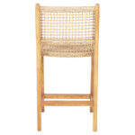 ΣΚΑΜΠΟ ΜΠΑΡ ΜΕ ΠΛΑΤΗ NESHA HM9381.11 ΞΥΛΟ ΤΕΑΚ & ΣΧΟΙΝΙ VIRO VIRO 46x48,5x96Υεκ. - Image 6