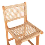 ΣΚΑΜΠΟ ΜΠΑΡ ΜΕ ΠΛΑΤΗ NESHA HM9381.11 ΞΥΛΟ ΤΕΑΚ & ΣΧΟΙΝΙ VIRO VIRO 46x48,5x96Υεκ. - Image 7