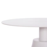 ΤΡΑΠΕΖΑΚΙ ΒΟΗΘ. ΣΤΡΟΓΓΥΛΟ ΕΞ.ΧΩΡΟΥ SERA HM6270.02 ΛΕΥΚΟ ΑΛΟΥΜΙΝΙΟ Φ50x56Υεκ. - Image 6