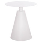 ΤΡΑΠΕΖΑΚΙ ΒΟΗΘ. ΣΤΡΟΓΓΥΛΟ ΕΞ.ΧΩΡΟΥ SERA HM6270.02 ΛΕΥΚΟ ΑΛΟΥΜΙΝΙΟ Φ50x56Υεκ.