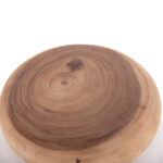 ΣΚΑΜΠΟ PUFFAT HM18172.02 FIBER CEMENT ΛΕΥΚΟ- ΞΥΛΟ TEAK TOP Φ45x46Υεκ. - Image 5