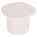 ΤΡΑΠΕΖΙ ΣΑΛΟΝΙΟΥ ΟΒΑΛ ΣΕΙΡΑ SANTORINI HM18054 MDF ΣΕ ΥΠΟΛΕΥΚΟ ΧΡΩΜΑ 54x54,5x40Υεκ - Image 4