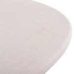 ΤΡΑΠΕΖΙ ΣΑΛΟΝΙΟΥ ΟΒΑΛ ΣΕΙΡΑ SANTORINI HM18054 MDF ΣΕ ΥΠΟΛΕΥΚΟ ΧΡΩΜΑ 54x54,5x40Υεκ - Image 7