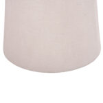 ΤΡΑΠΕΖΙ ΣΑΛΟΝΙΟΥ ΣΤΡΟΓΓΥΛΟ ΣΕΙΡΑ SANTORINI HM18052 MDF ΣΕ ΥΠΟΛΕΥΚΟ ΧΡΩΜΑ Φ48x49Υεκ. - Image 6