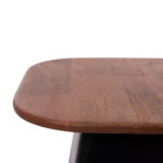 ΤΡΑΠΕΖΙA ΣΑΛΟΝΙΟΥ 2ΤΜΧ VAIOLA HM9998 ΞΥΛΟ MANGO TOP-ΜΕΤΑΛΛΙΚΕΣ ΒΑΣΕΙΣ ΜΑΥΡΕΣ 40x40 & 50x50 εκ. - Image 6