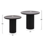 ΤΡΑΠΕΖΙA ΣΑΛΟΝΙΟΥ 2ΤΜΧ ELAF HM9999 ΞΥΛΟ MANGO ΕΜΑΓΙΕ-ΜΕΤΑΛΛΙΚΕΣ ΒΑΣΕΙΣ - Image 2