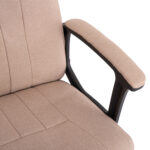 ΚΑΡΕΚΛΑ ΓΡΑΦΕΙΟΥ NIMBLE HM1199.13 ΜΠΕΖ ΥΦΑΣΜΑ-ΜΑΥΡΟΣ ΣΚΕΛΕΤΟΣ&ΒΑΣΗ 59x64x122Υεκ - Image 7