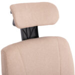 ΚΑΡΕΚΛΑ ΓΡΑΦΕΙΟΥ NIMBLE HM1199.13 ΜΠΕΖ ΥΦΑΣΜΑ-ΜΑΥΡΟΣ ΣΚΕΛΕΤΟΣ&ΒΑΣΗ 59x64x122Υεκ - Image 8