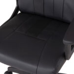 ΚΑΡΕΚΛΑ ΓΡΑΦΕΙΟΥ NIM HM1200.01 ΜΑΥΡΟ PVC-ΜΑΥΡΟΣ ΣΚΕΛΕΤΟΣ & ΒΑΣΗ 58x65x100Υεκ - Image 8