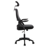 ΚΑΡΕΚΛΑ ΓΡΑΦΕΙΟΥ BLAZER HM1205.01 ΜΑΥΡΟ MESH-ΜΑΥΡΟΣ ΣΚΕΛΕΤΟΣ NYLON 60,5x47x85,5Υεκ. - Image 4