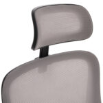 ΚΑΡΕΚΛΑ ΓΡΑΦΕΙΟΥ BLAZER HM1205.05 ΓΚΡΙ MESH-ΜΑΥΡΟΣ ΣΚΕΛΕΤΟΣ 60x58x110-130Υεκ. - Image 7