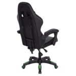 ΠΟΛΥΘΡΟΝΑ GAMING LOOT HM1204 ΜΑΥΡΟ-ΠΡΑΣΙΝΟ PVC 60x60x120Υεκ. - Image 6