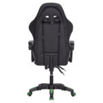 ΠΟΛΥΘΡΟΝΑ GAMING LOOT HM1204 ΜΑΥΡΟ-ΠΡΑΣΙΝΟ PVC 60x60x120Υεκ. - Image 7