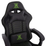 ΠΟΛΥΘΡΟΝΑ GAMING LOOT HM1204 ΜΑΥΡΟ-ΠΡΑΣΙΝΟ PVC 60x60x120Υεκ. - Image 8