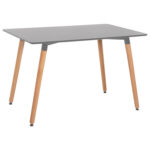 ΤΡΑΠΕΖΙ MINIMAL HM8581.02 ΑΝΟΙΧΤΟ ΓΚΡΙ MDF-ΠΟΔΙΑ ΟΞΙΑ ΣΕ ΦΥΣΙΚΟ ΧΡΩΜΑ- 120Χ60X74Υεκ.