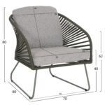 ΣΕΤ ΣΑΛΟΝΙ ΕΞ.ΧΩΡΟΥ 5ΤΜΧ VERMONT HM6504.07 ΜΕΤΑΛΛΟ-ΣΧΟΙΝΙ-ΓΥΑΛΙ--ΠΡΑΣΙΝΟ - Image 3