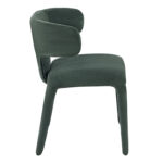 ΠΟΛΥΘΡΟΝΑ ΤΡΑΠΕΖΑΡΙΑΣ BIEN HM18361.04 ΠΡΑΣΙΝΟ ΥΦΑΣΜΑ 49,5x55,5x76Υεκ. - Image 3