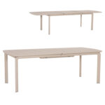 ΤΡΑΠΕΖΙ ΕΠΕΚΤΕΙΝΟΜΕΝΟ SYMPO HM6415.05 ΜΠΕΖ ΑΛΟΥΜΙΝΙΟ 220-300x100x75Υεκ