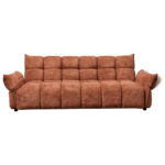 ΚΑΝΑΠΕΣ ΚΡΕΒΑΤΙ MELU HM3314.04 ΤΕΡΑΚΟΤΑ ΥΦΑΣΜΑ--ΚΑΘΙΣΜΑ POCKET SPRINGS 240-250x90x85Υεκ - Image 4