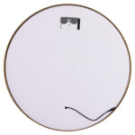 ΚΑΘΡΕΠΤΗΣ ΤΟΙΧΟΥ ΣΤΡΟΓΓΥΛΟΣ ROUNDER HM4503.30 ΑΛΟΥΜΙΝΙΟ ΣΕ ΧΡΥΣΟ-ΦΩΤΙΣΜΟΣ LED Φ80εκ. - Image 4