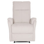 ΠΟΛΥΘΡΟΝΑ RELAX ΜΕ ΗΛΕΚΤΡΙΚΗ ΑΝΑΚΛΙΣΗ SYNTHIA HM3309.01 ΜΠΕΖ ΥΦΑΣΜΑ 75x86x100Yεκ - Image 3