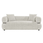 ΚΑΝΑΠΕΣ 2-ΘΕΣΙΟΣ ARCTIS HM3328.02 ΑΝΟΙΧΤΟ ΜΠΕΖ ΥΦΑΣΜΑ 169x88x68Υεκ. - Image 3