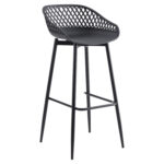 ΣΚΑΜΠΟ ΠΟΛΥΠΡΟΠΥΛΕΝΙΟΥ AVAYA HM8686.12 ΜΑΥΡΟ ΜΕ ΜΕΤΑΛΛΙΚΑ ΠΟΔΙΑ 45x45x97Υ εκ.