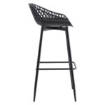 ΣΚΑΜΠΟ ΠΟΛΥΠΡΟΠΥΛΕΝΙΟΥ AVAYA HM8686.12 ΜΑΥΡΟ ΜΕ ΜΕΤΑΛΛΙΚΑ ΠΟΔΙΑ 45x45x97Υ εκ. - Image 4